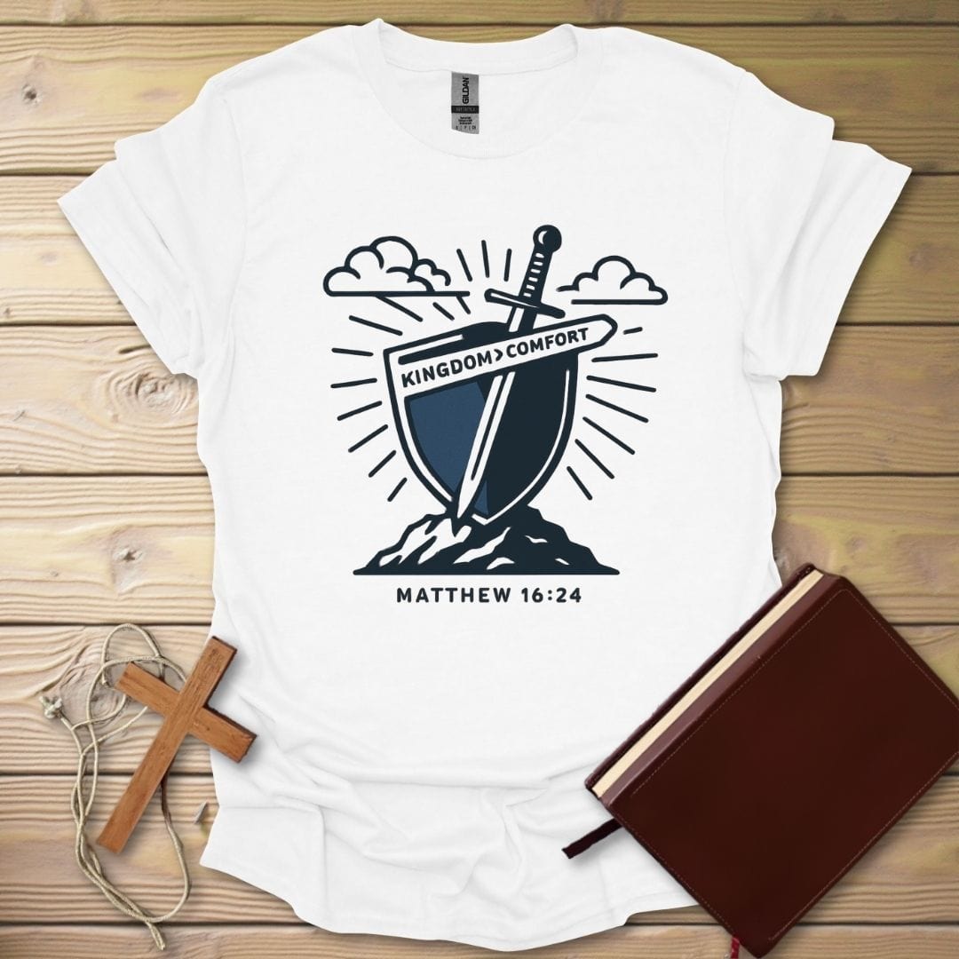 Kingdom Over Comfort T-Shirt White / S