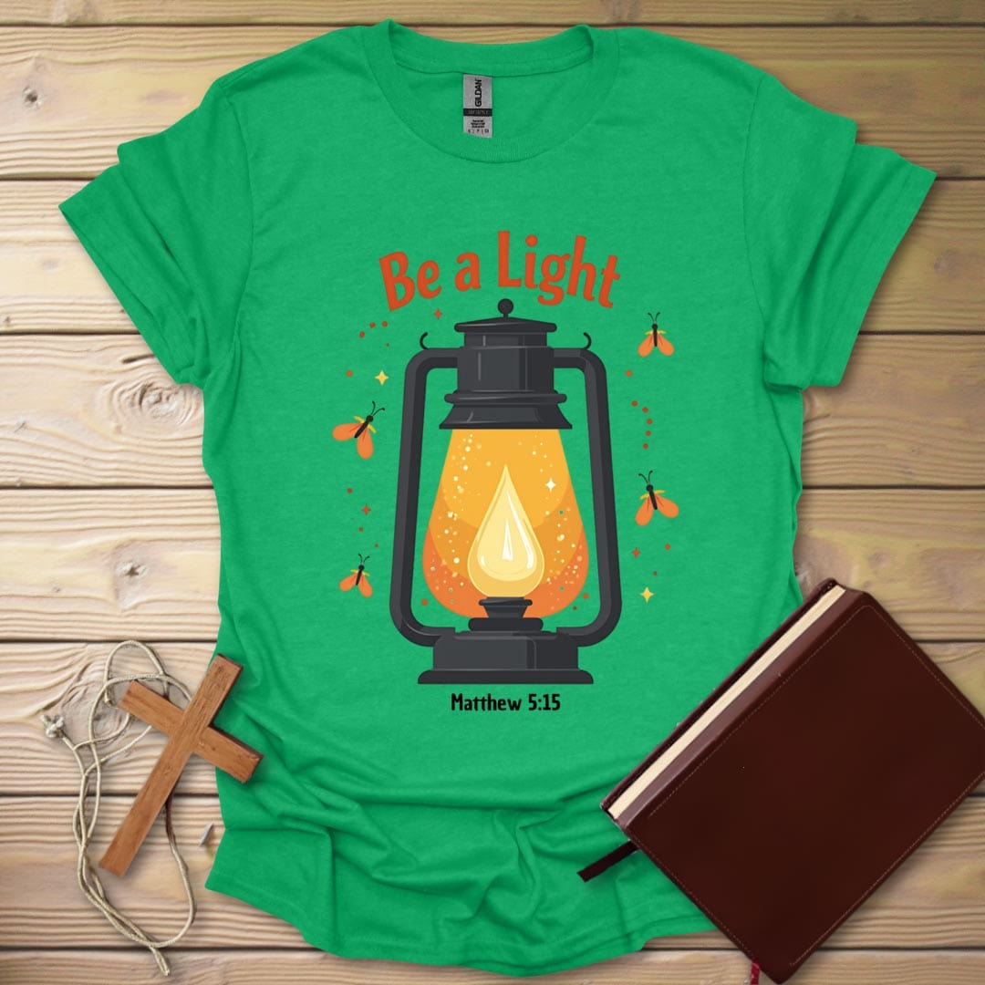 Light Lantern T-Shirt Heather Irish Green / S
