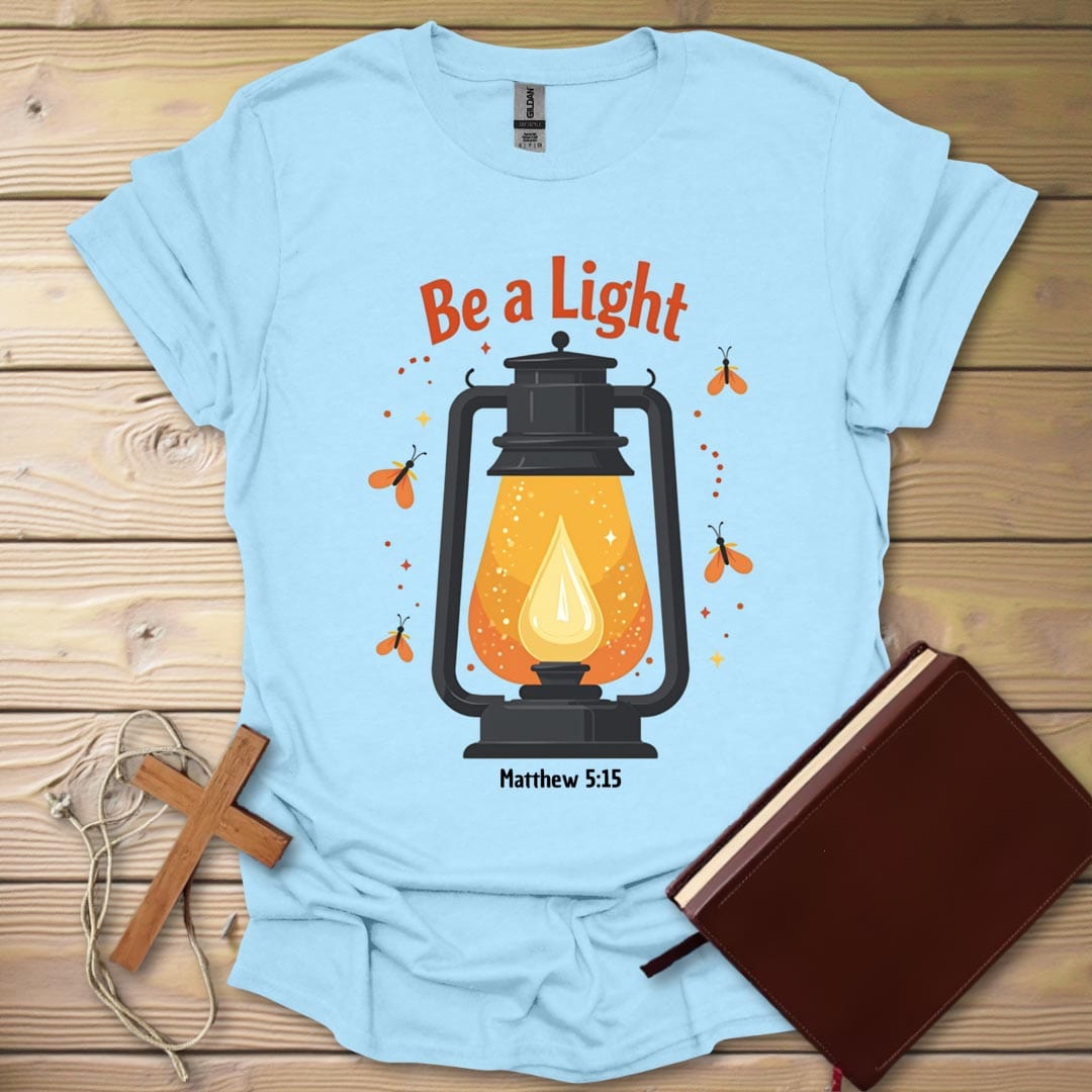 Light Lantern T-Shirt Light Blue / S