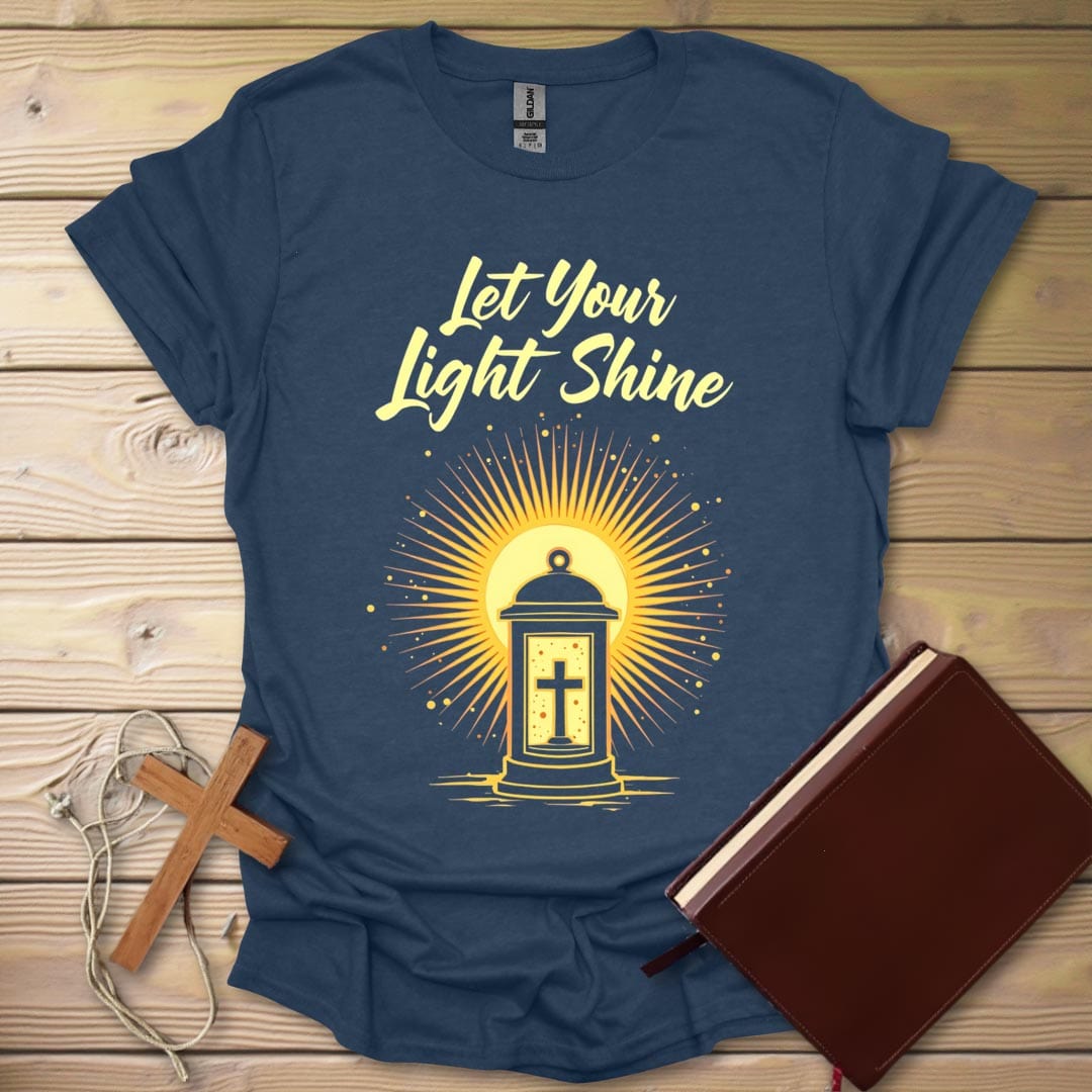 Light Shine T-Shirt Heather Navy / S
