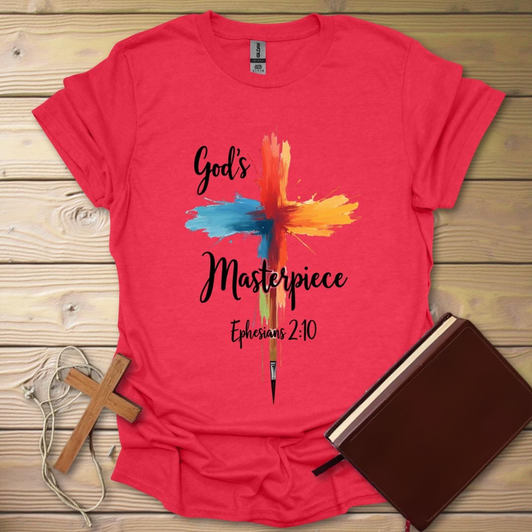 Masterpiece Design T-Shirt Heather Red / S