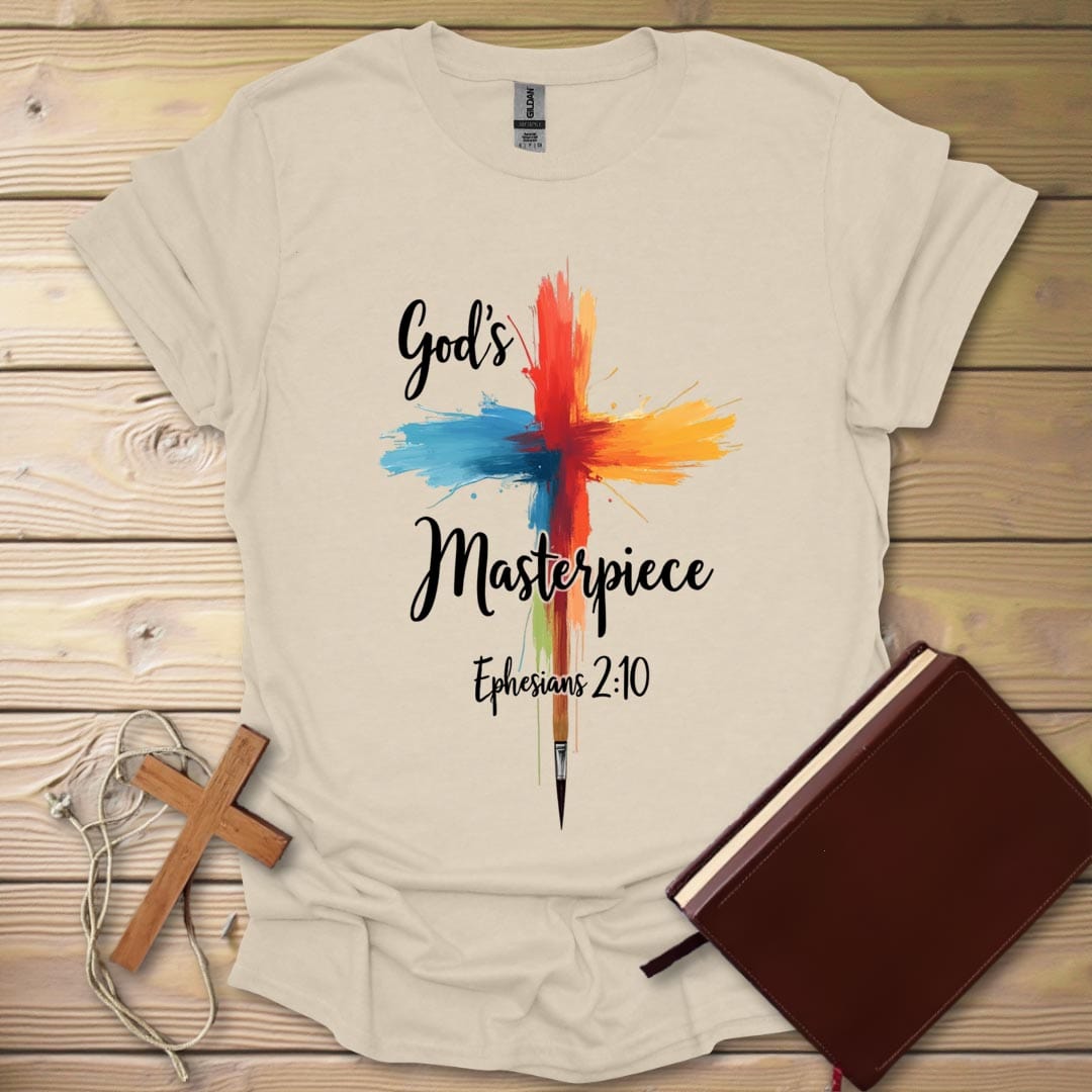 Masterpiece Design T-Shirt Natural / S