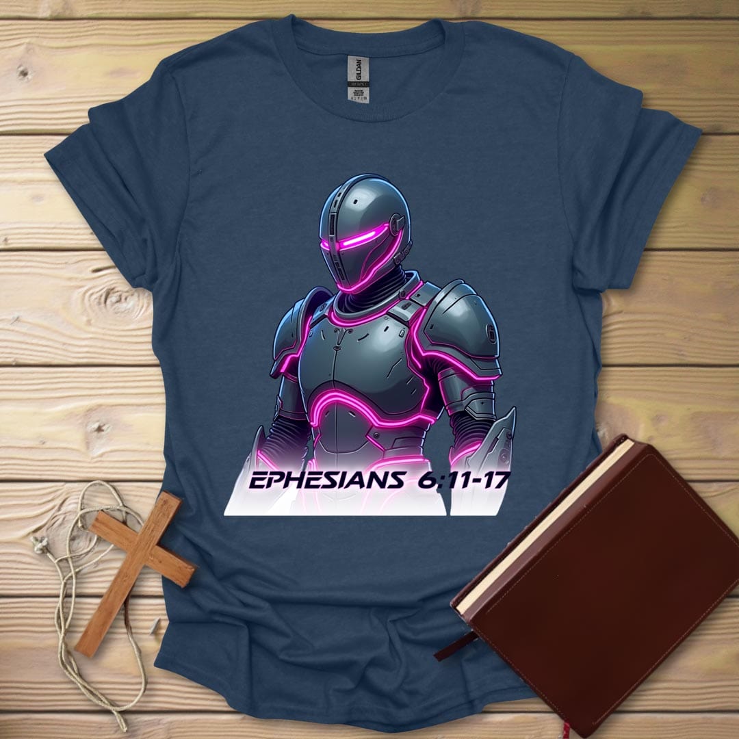 Neon Armor T-Shirt Heather Navy / S