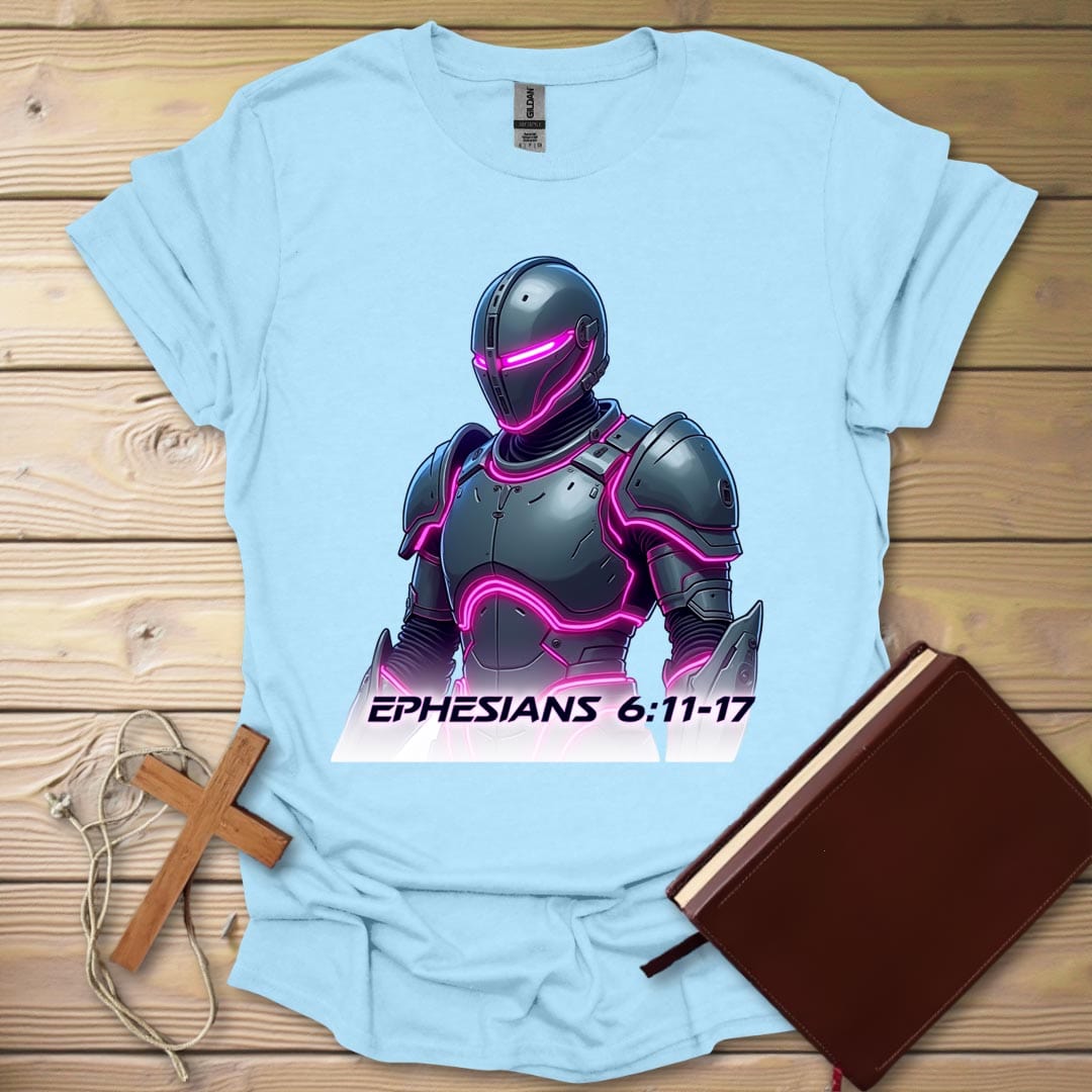 Neon Armor T-Shirt Light Blue / S