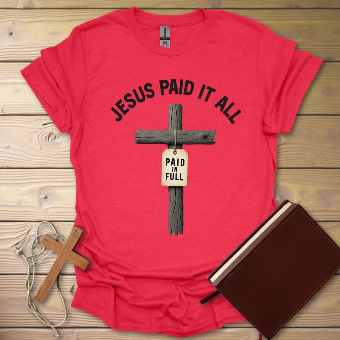 Paid In Full T-Shirt Heather Red / S