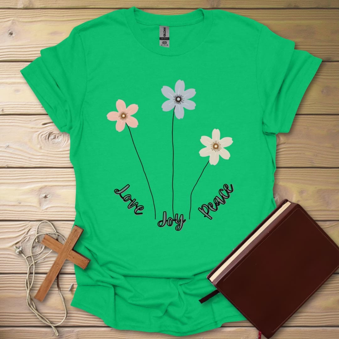 Pastel Flora T-Shirt Irish Green / S