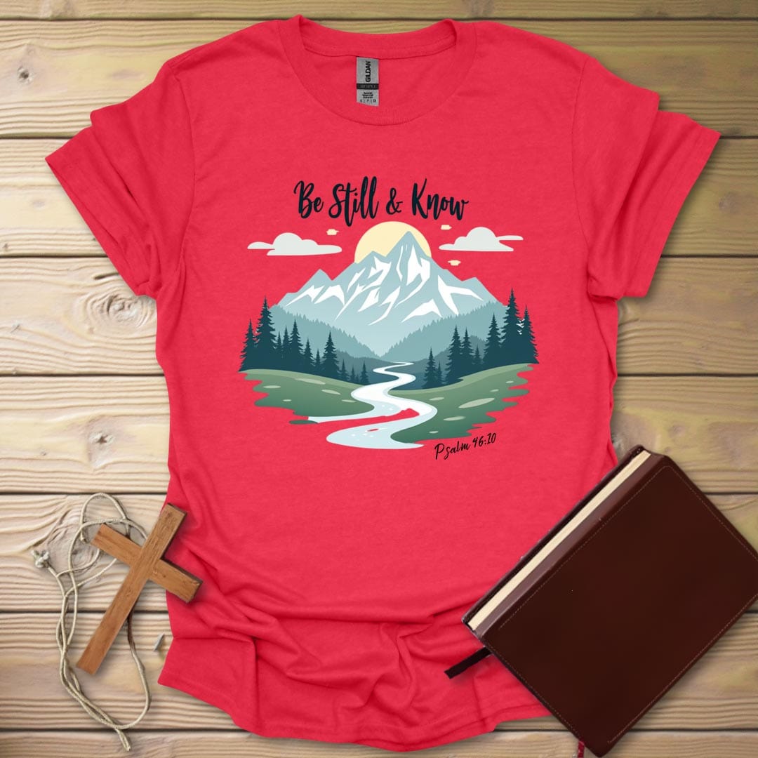 Peaceful Serenity T-Shirt Heather Red / S