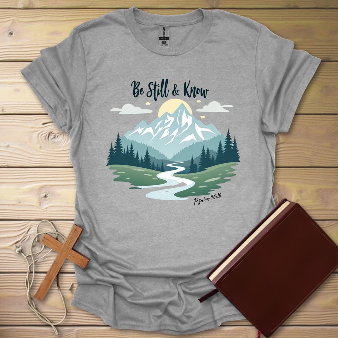 Peaceful Serenity T-Shirt Sport Grey / S