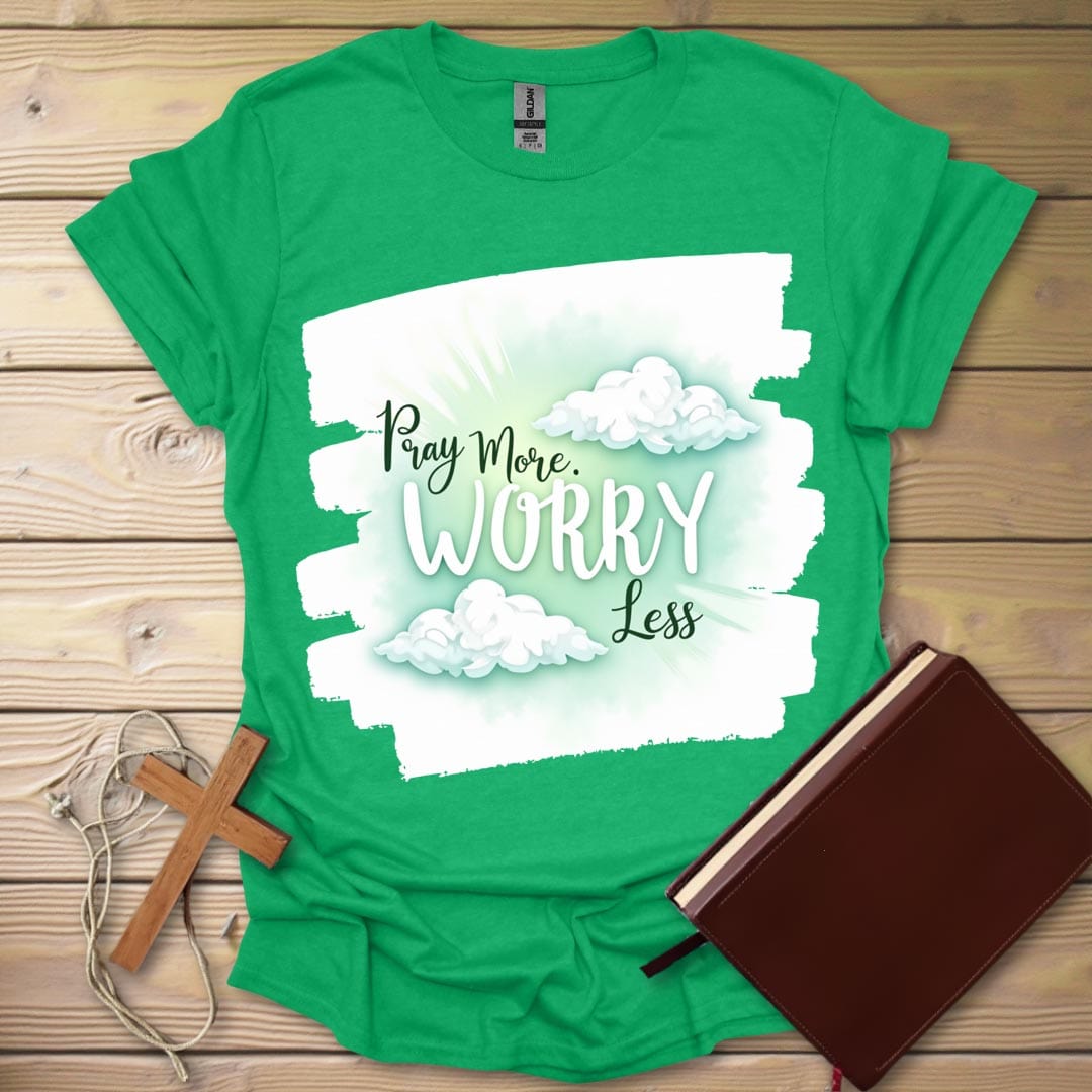 Peaceful Thoughts T-Shirt Heather Irish Green / S