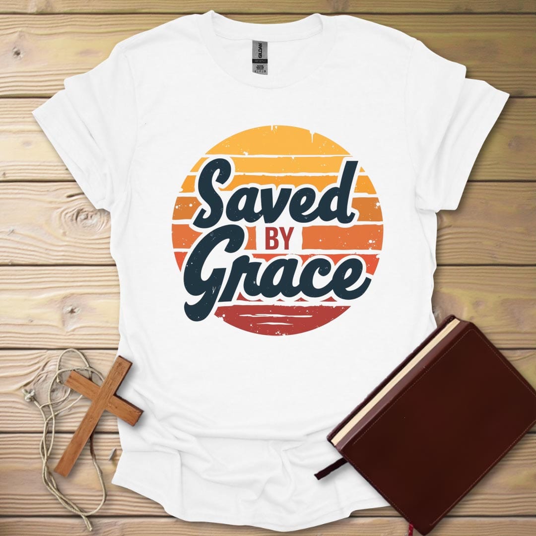 Retro Grace Bold T-Shirt White / S