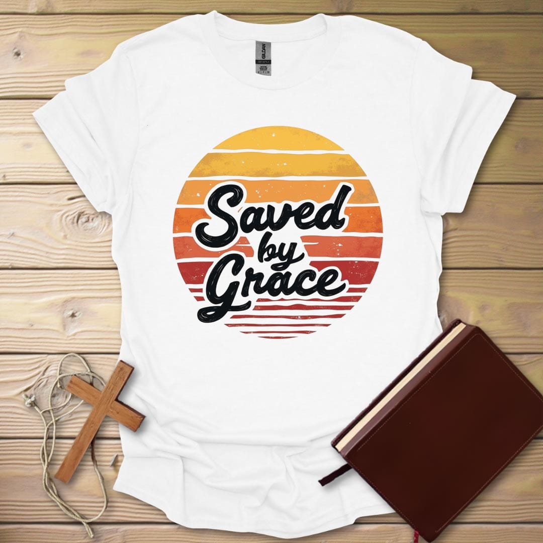 Retro Grace T-Shirt White / S