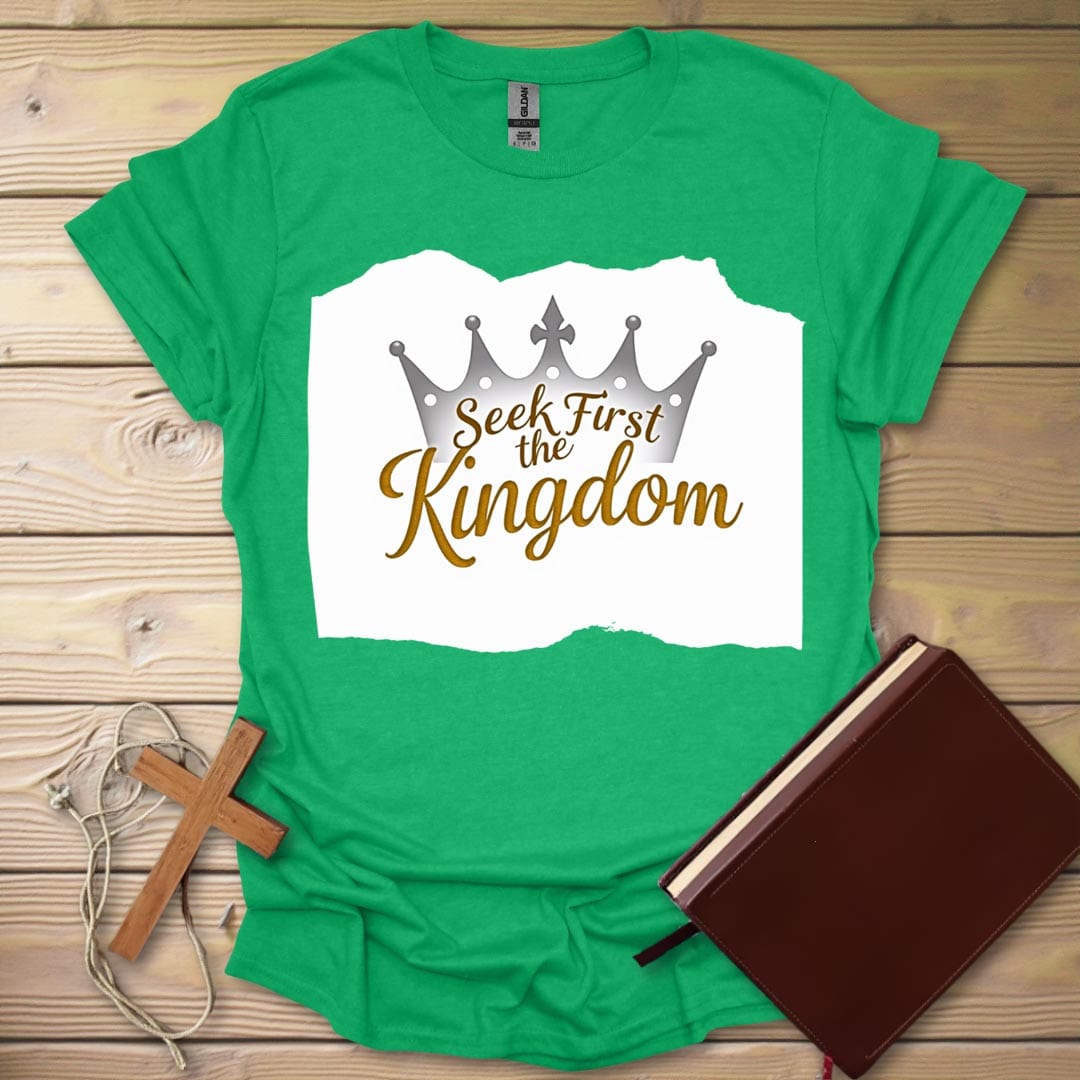 Royal Faith T-Shirt Heather Irish Green / S