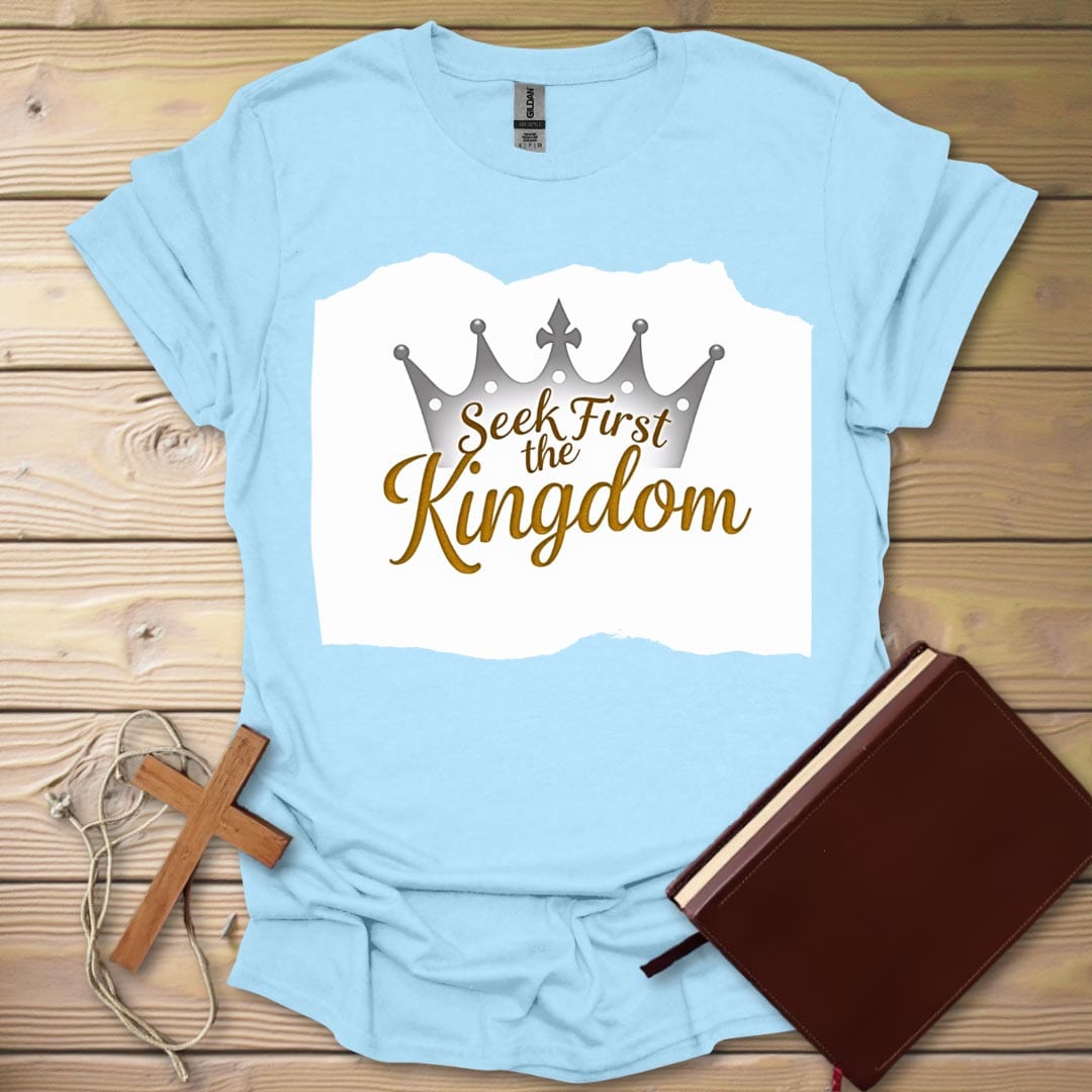 Royal Faith T-Shirt Light Blue / S