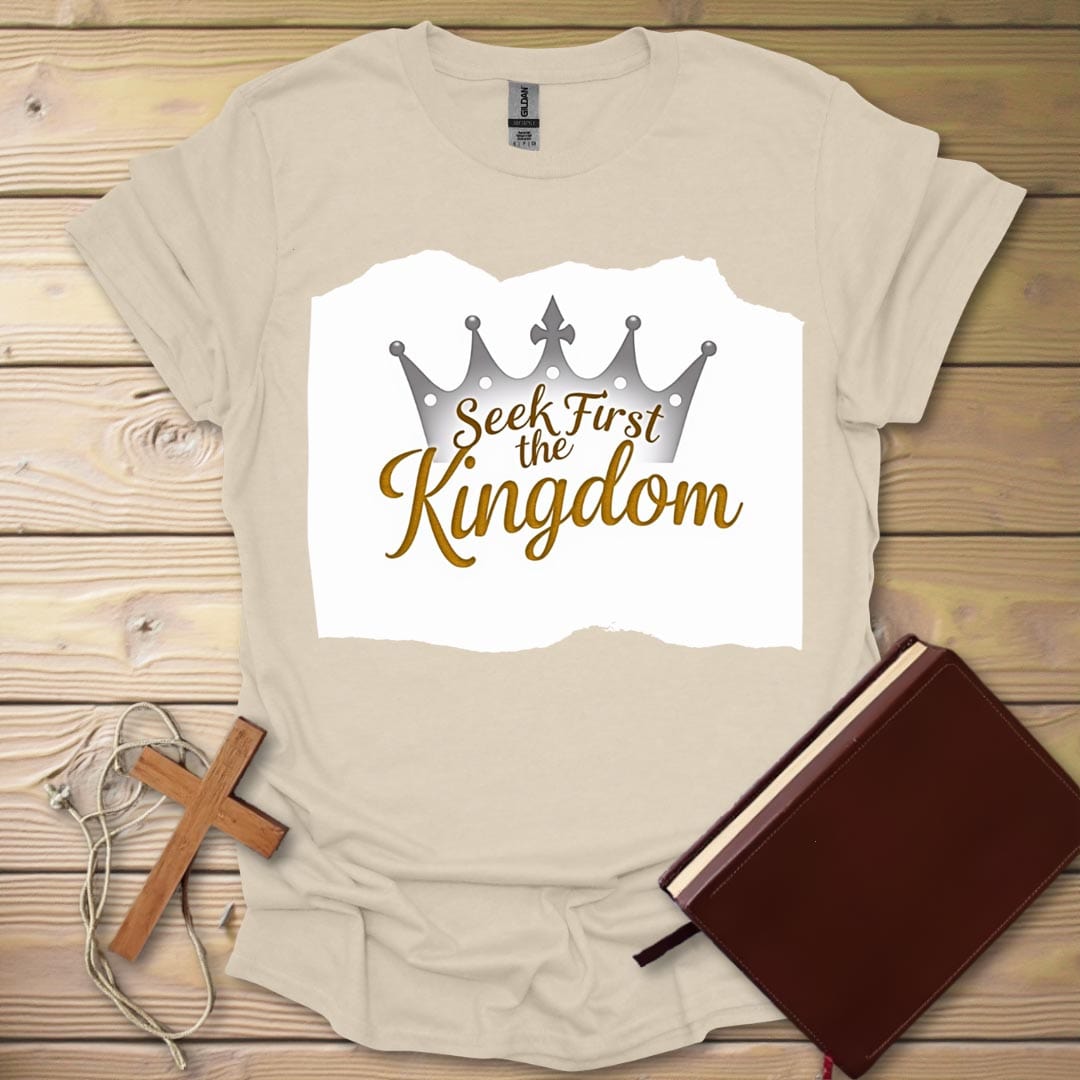 Royal Faith T-Shirt Natural / S