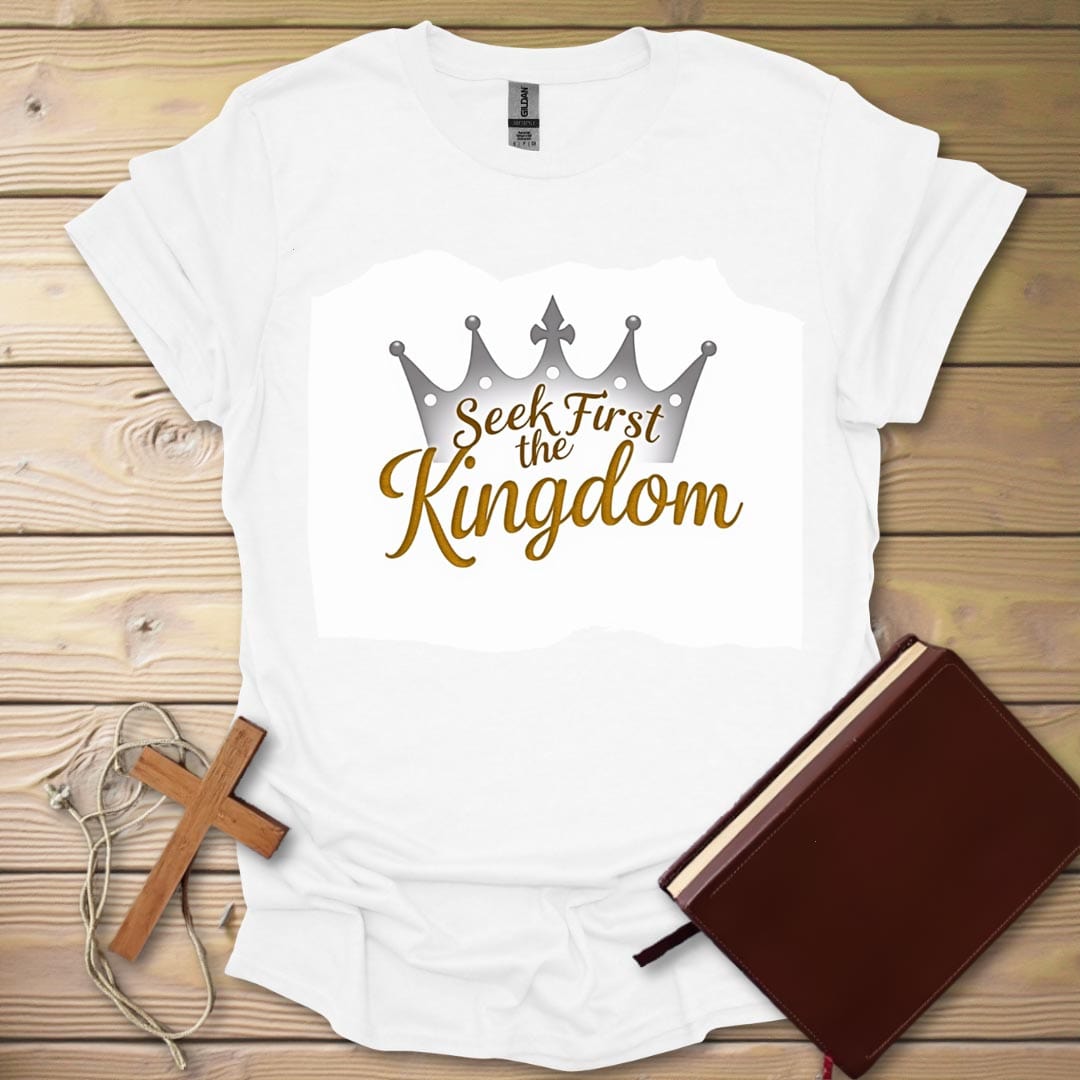Royal Faith T-Shirt White / S