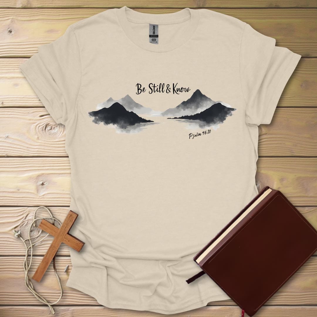 Serene Reflection T-Shirt Natural / S