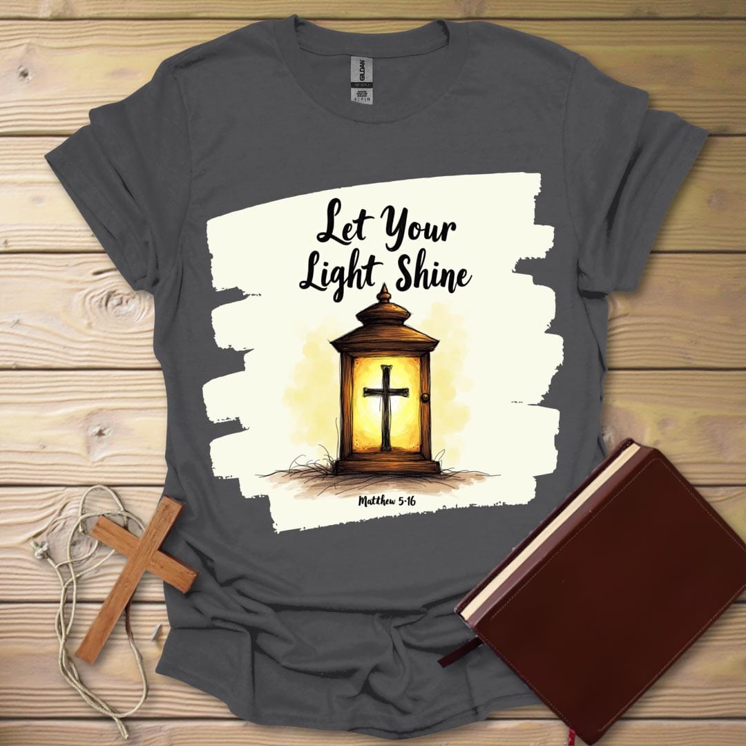 Shining Lantern T-Shirt Charcoal / S