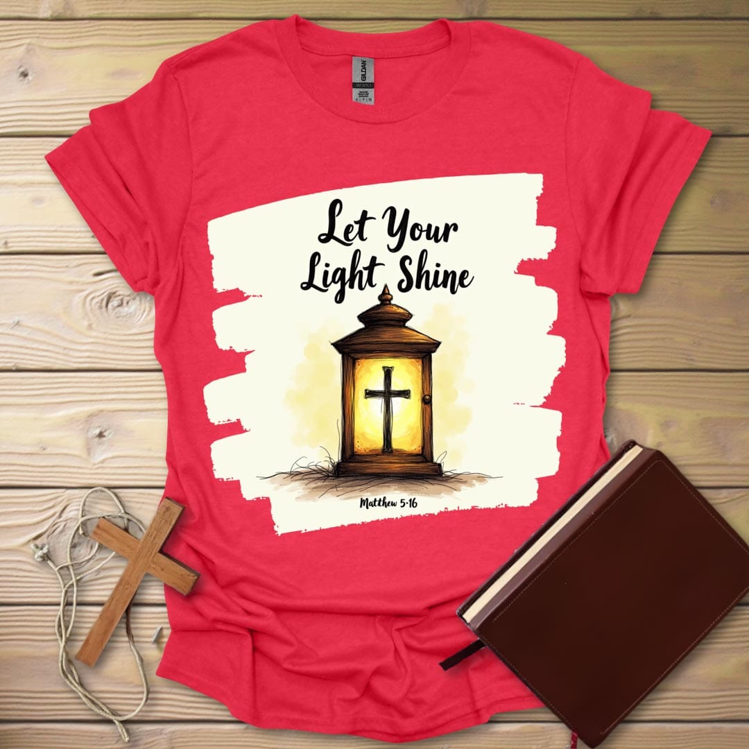 Shining Lantern T-Shirt Heather Red / S