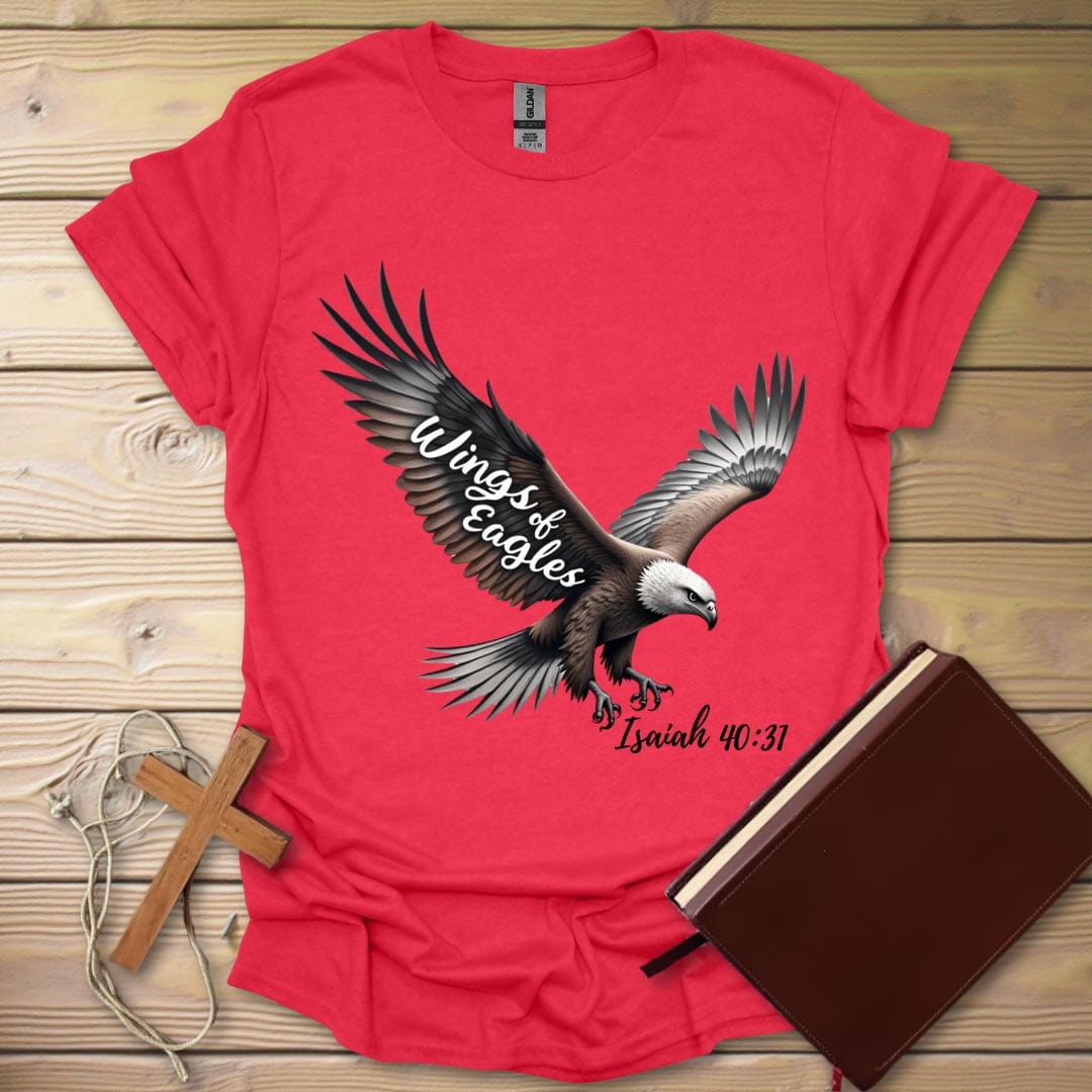 Soaring Strength T-Shirt Heather Red / S
