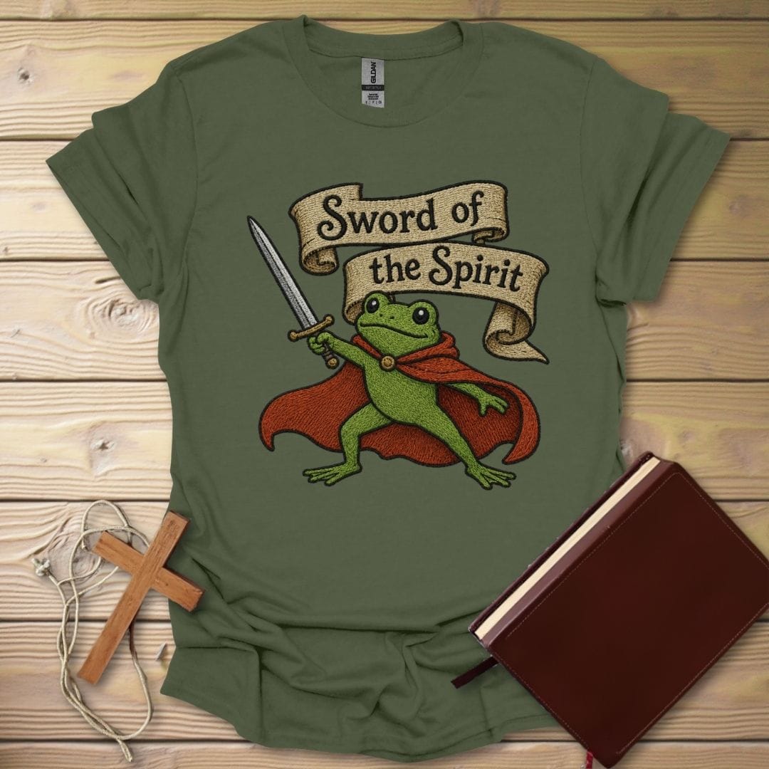 Spirit Sword T-Shirt Military Green / S