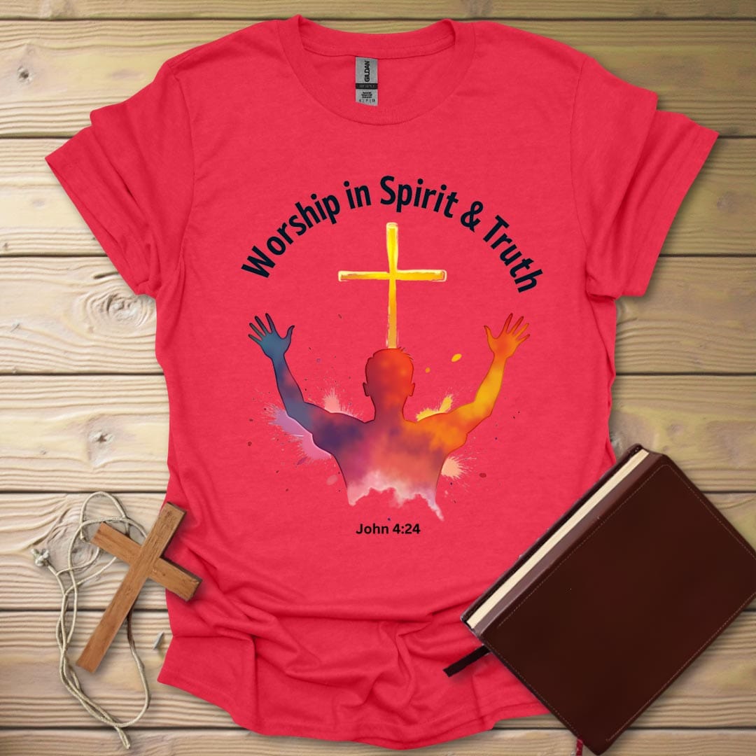 Spirit Worship T-Shirt Heather Red / S