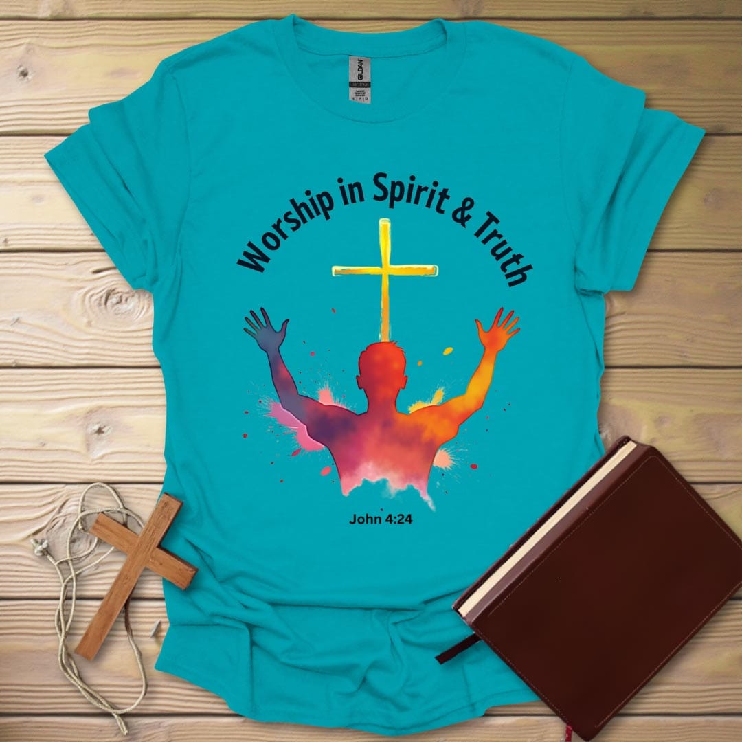 Spirit Worship T-Shirt Tropical Blue / S