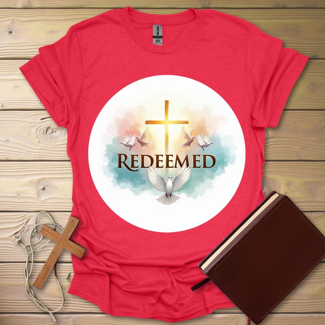 Spiritual Art T-Shirt Heather Red / S