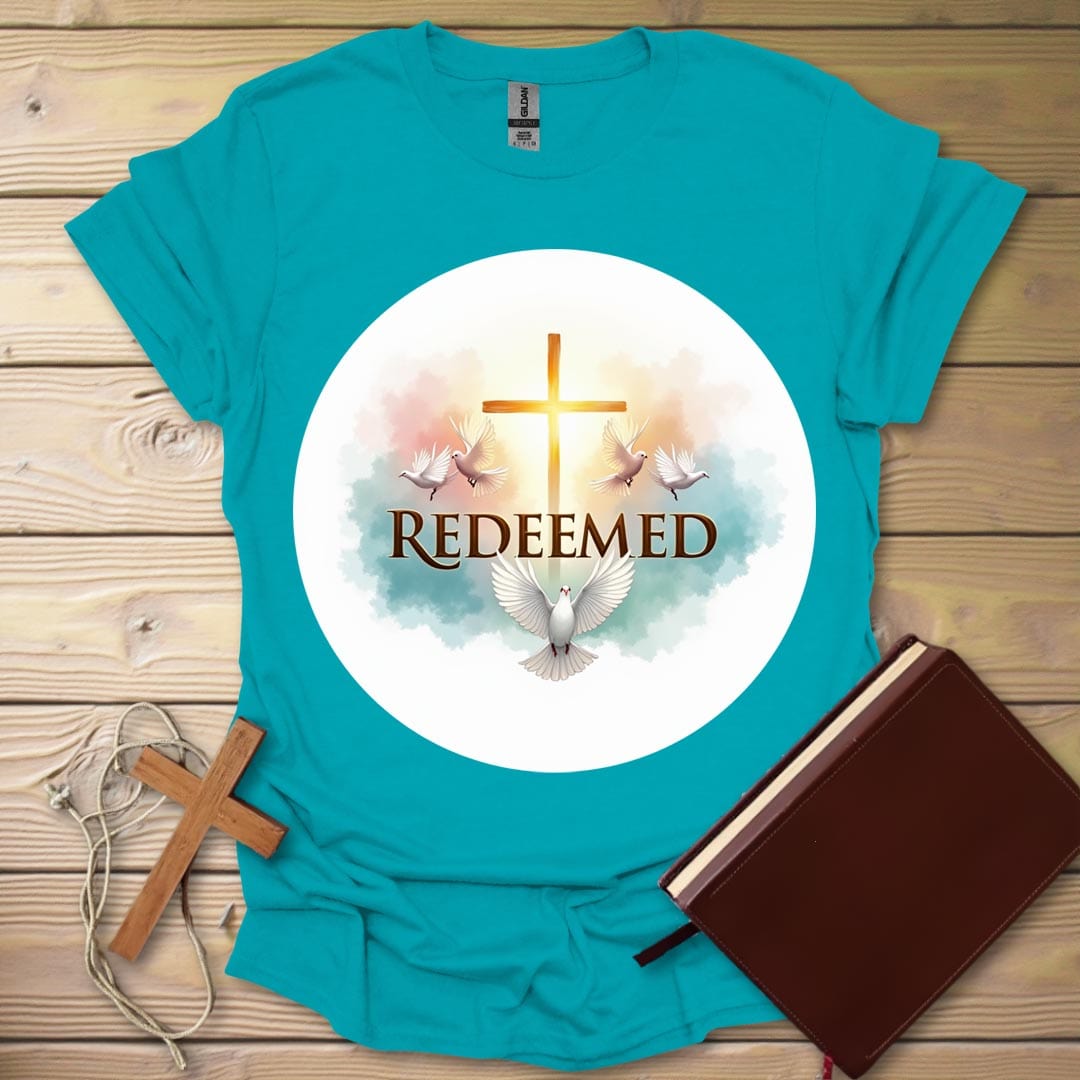 Spiritual Art T-Shirt Tropical Blue / S