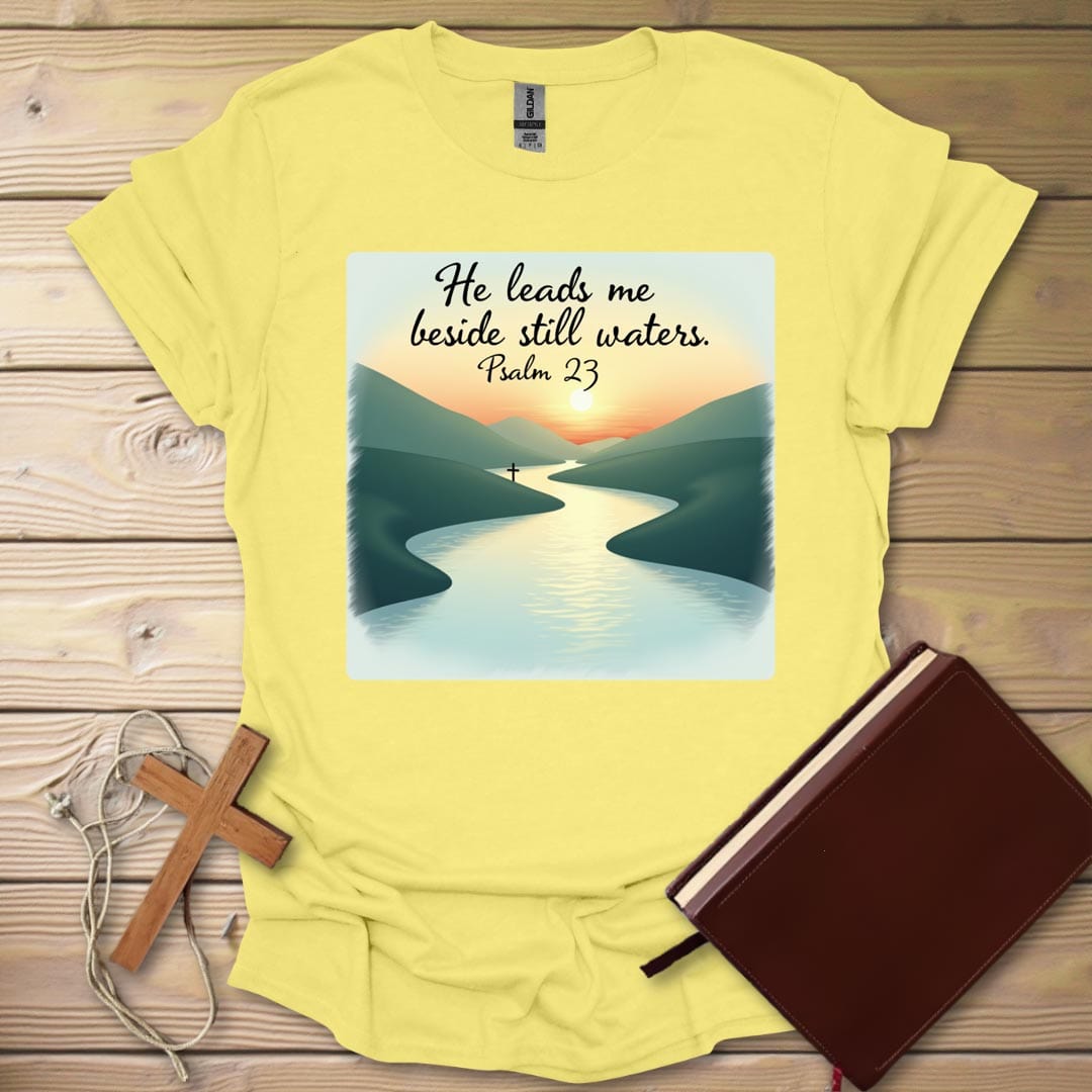 Still Waters T-Shirt Cornsilk / S