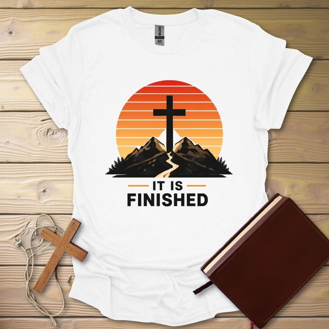 Sunset Cross T-Shirt White / S