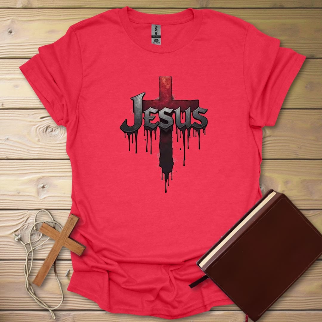 Urban Cross T-Shirt Heather Red / S