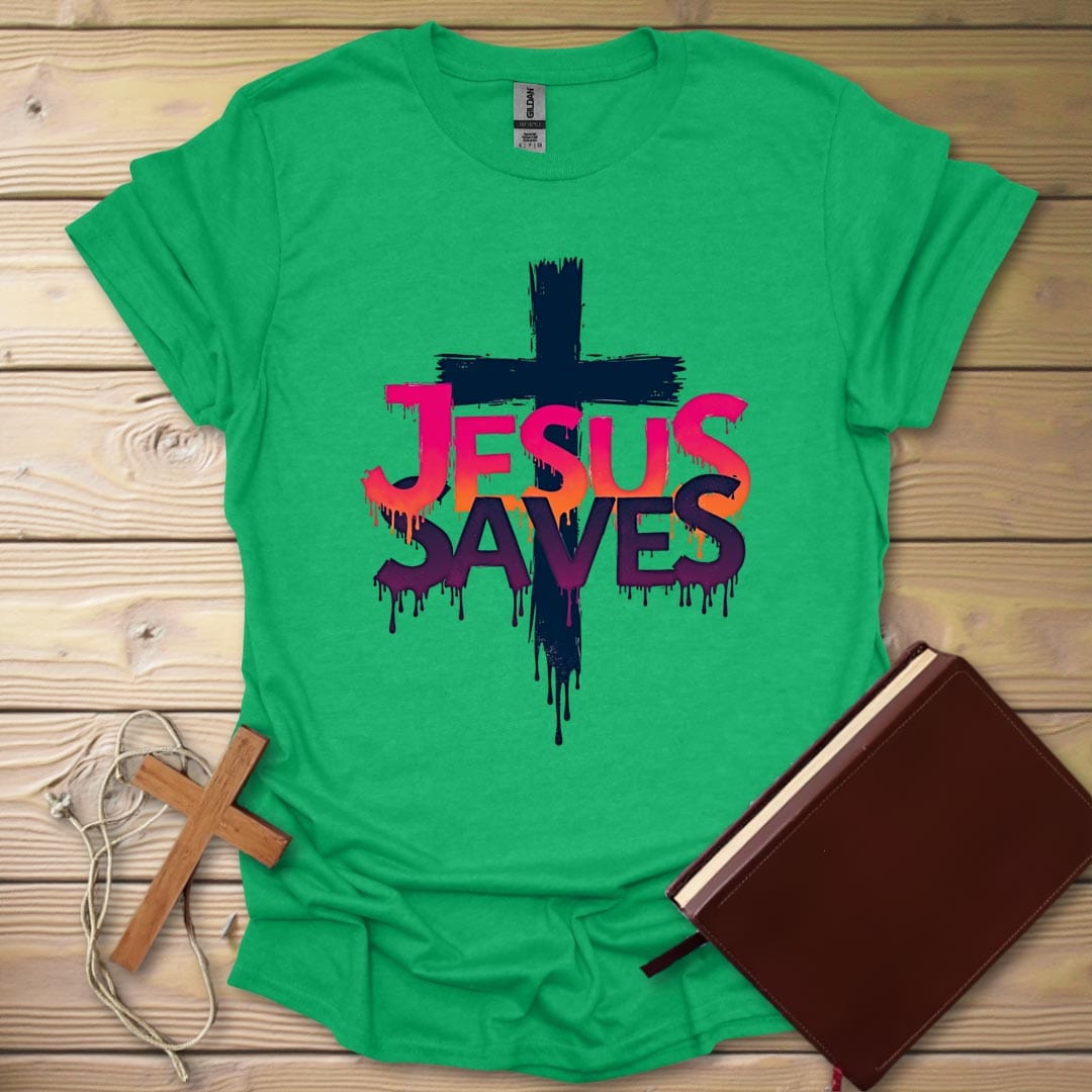 Urban Faith T-Shirt Heather Irish Green / S