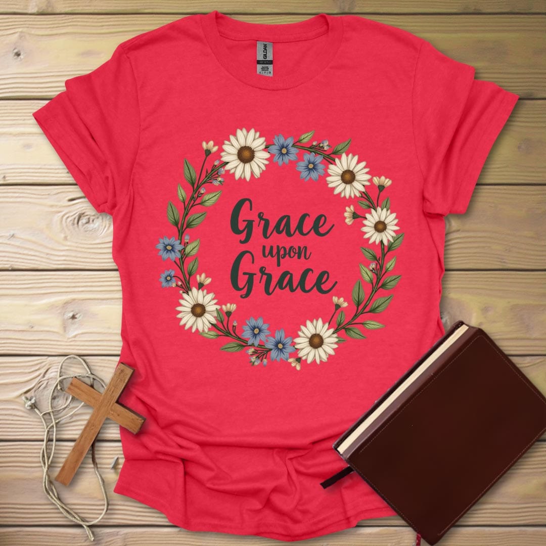 Vintage Grace T-Shirt Heather Red / S