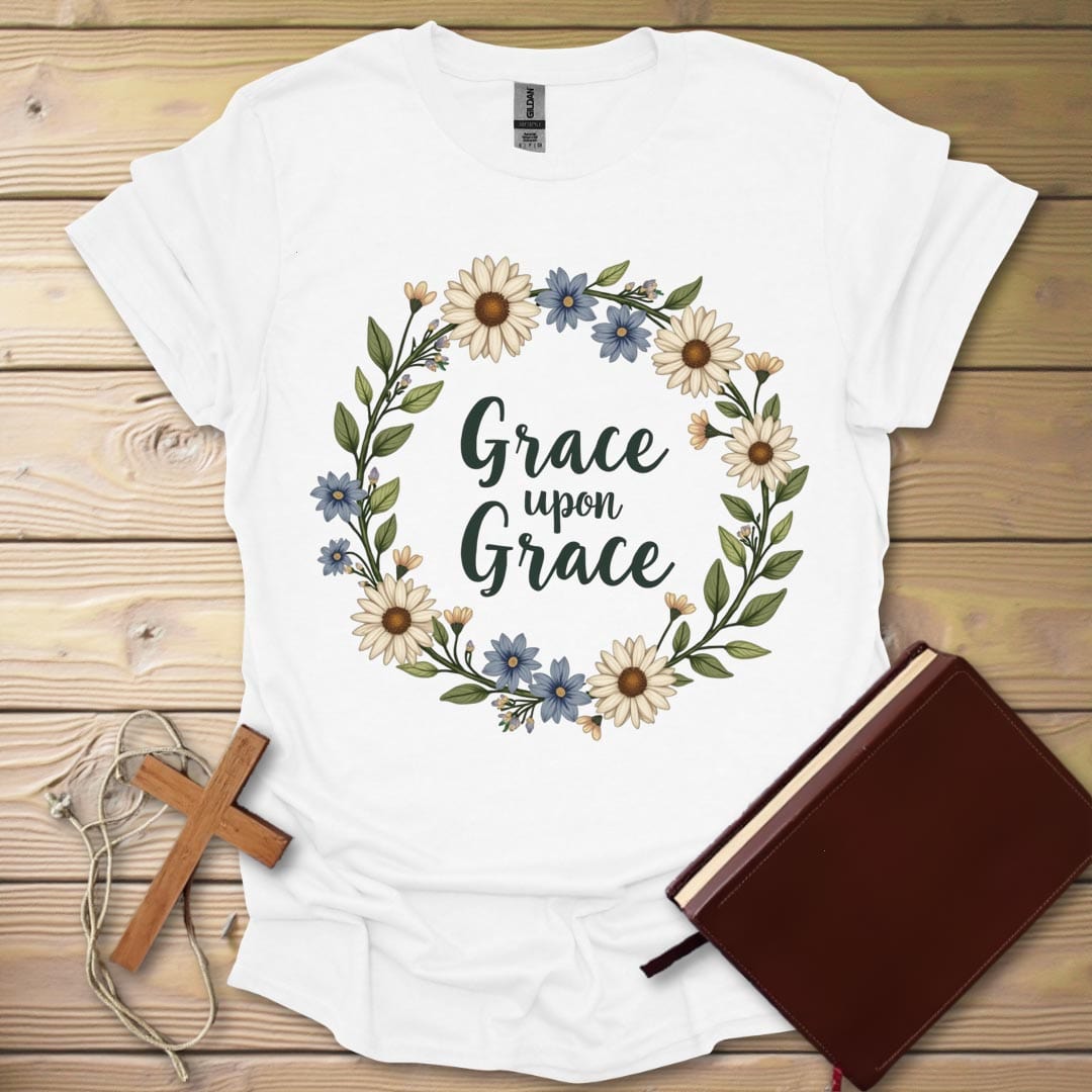 Vintage Grace T-Shirt White / S