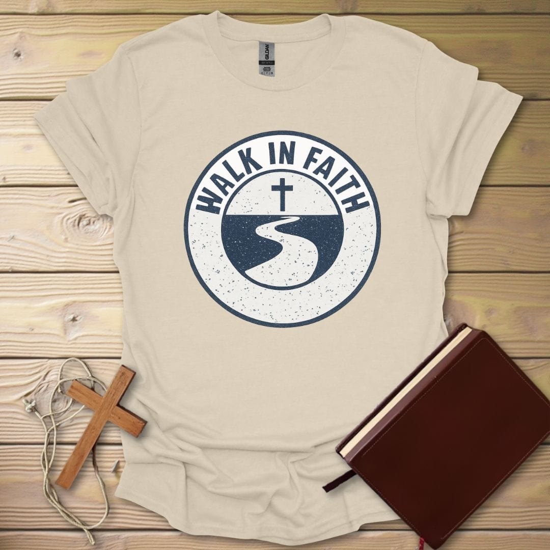 Worn Faith Journey T-Shirt Natural / S