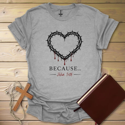 Because T-Shirt Sport Grey / S
