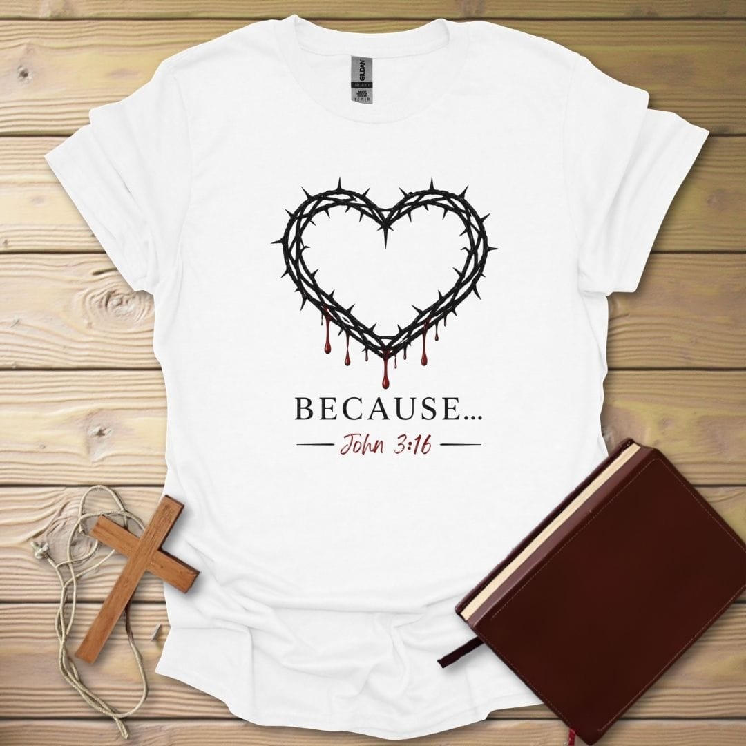 Because T-Shirt White / S