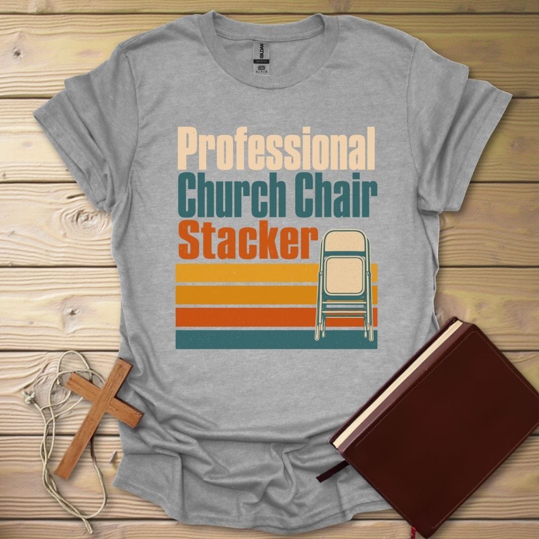 Chair Stacker T-Shirt Sport Grey / S