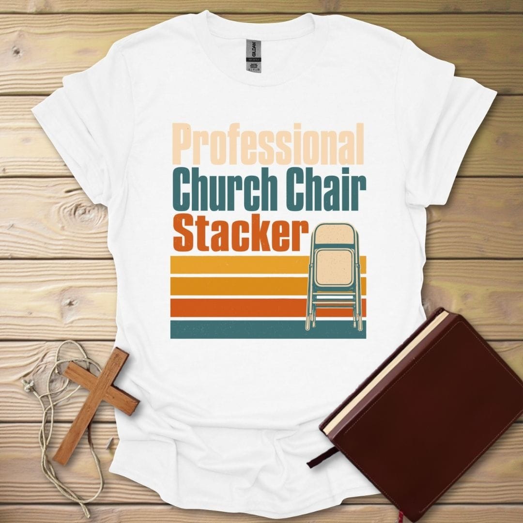 Chair Stacker T-Shirt White / S