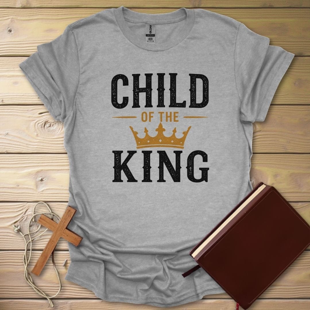 Child Of The King T-Shirt Sport Grey / S