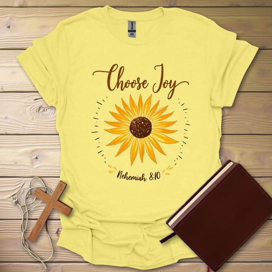 Choose Joy T-Shirt Cornsilk / S