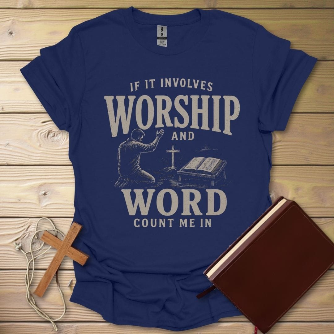 Count Me In T-Shirt Navy / S