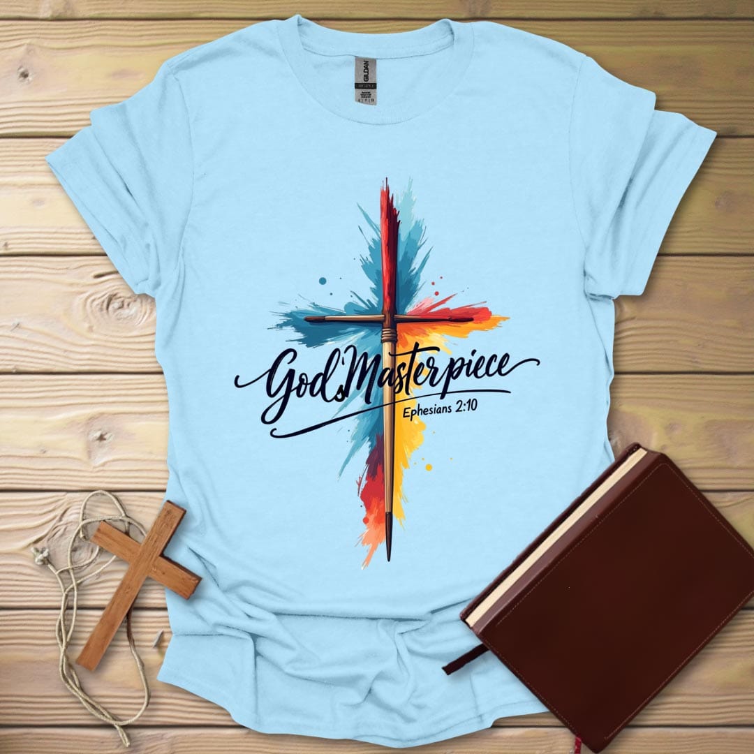 Creative Faith T-Shirt Light Blue / S