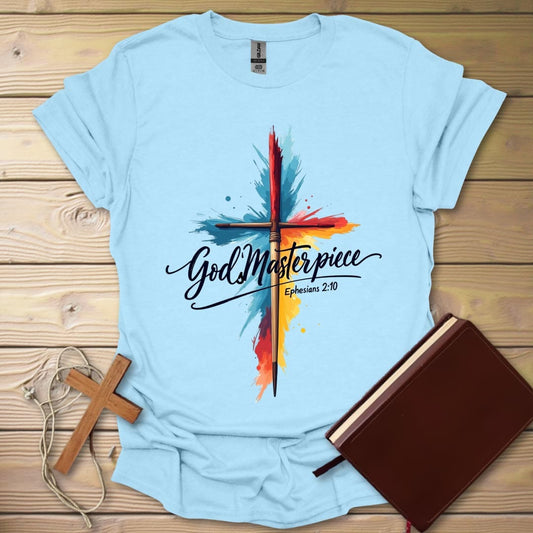 Creative Faith T-Shirt Light Blue / S
