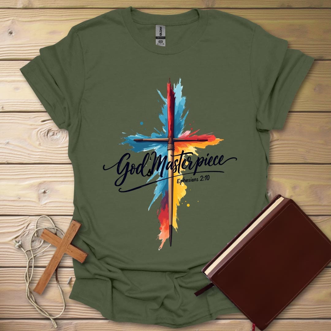 Creative Faith T-Shirt Military Green / S