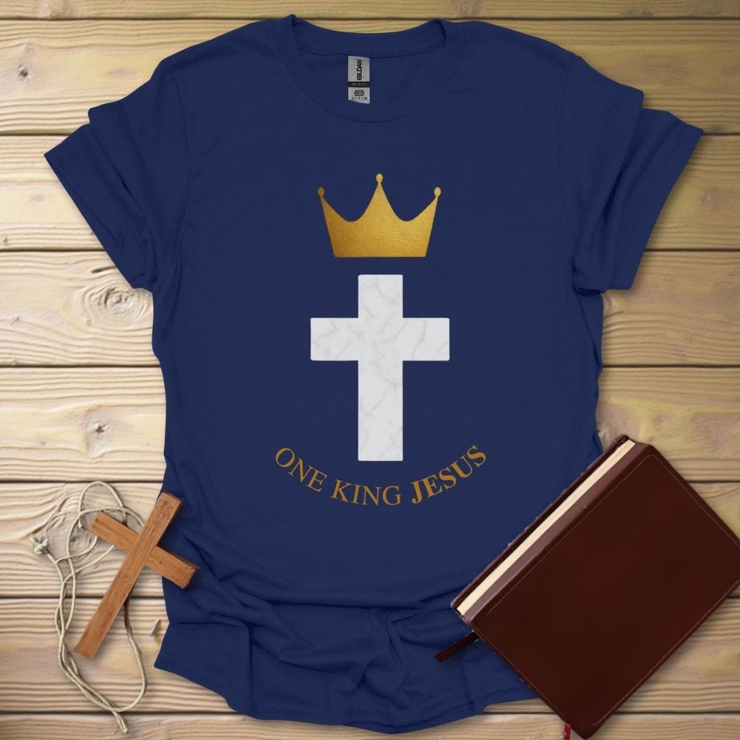 Crown Of Grace T-Shirt Navy / S