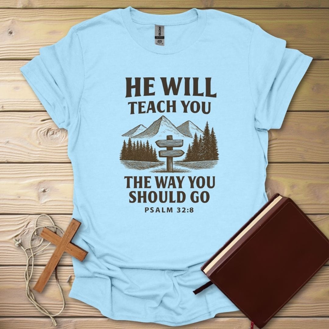 Divine Direction T-Shirt Light Blue / S