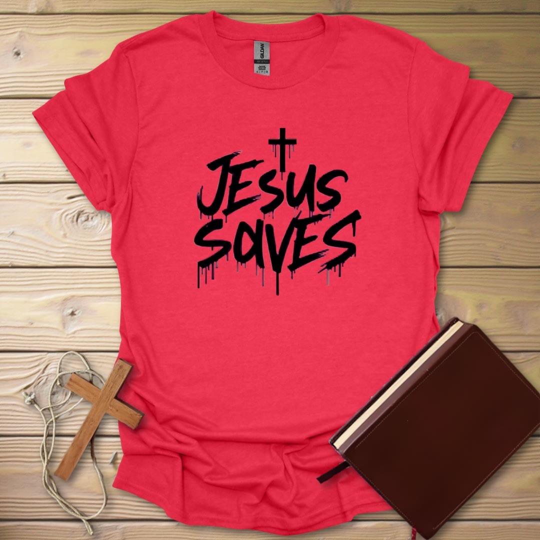 Divine Graffiti T-Shirt Heather Red / S