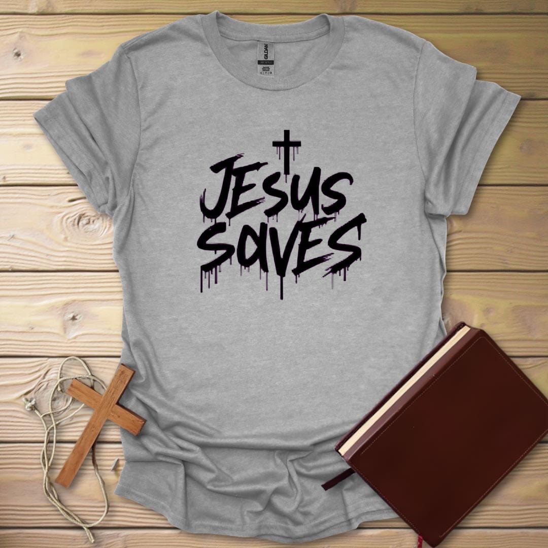 Divine Graffiti T-Shirt Sport Grey / S