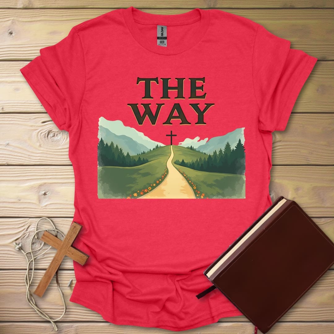 Divine Pathway T-Shirt Heather Red / S